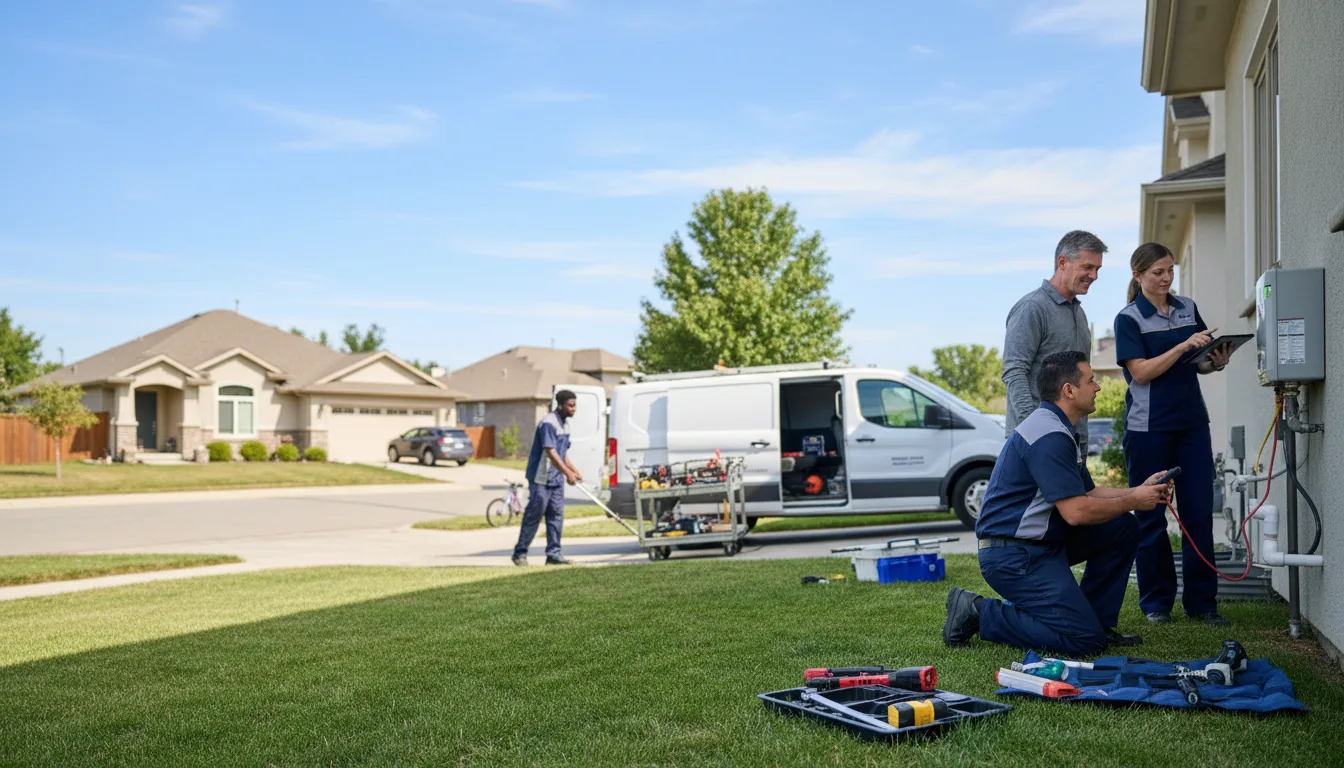 Tankless water heater service in Eureka, CA